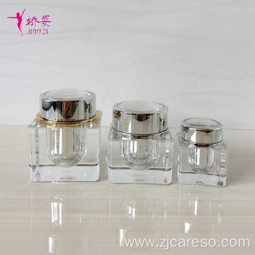 Packaging plastic Bottle Sets with Diamond top flat